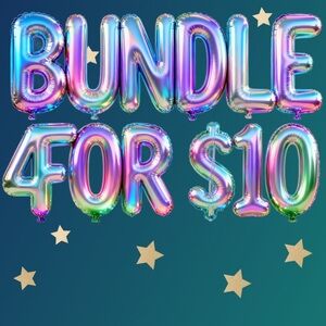 BUNDLE ANY 4 LABELED LISTINGS FOR $10